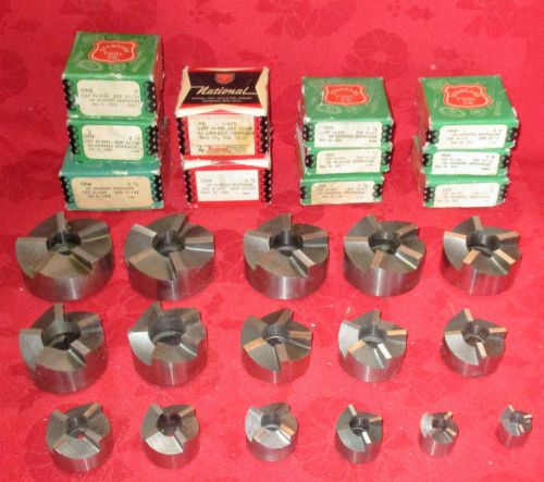 Lot of 16 – Standard HS Inverted Spotfacer Cutters * Size 3/4” Thru 2 3/4”