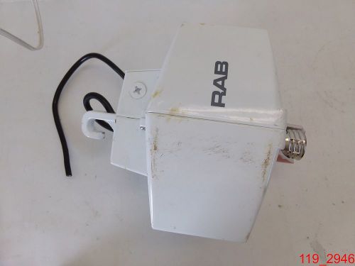 RAB H400PSQ Metal Halide Hi/Lo Bay 400W 60Hz CWA-HPF Light Fixture MHPSQ400277Z