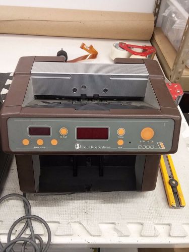 Money Counter bill counter - De La Rue Systems - Type 2300  for PARTS