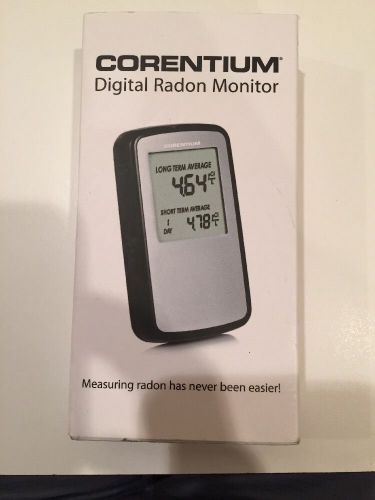 Corentium Digital Electronic Radon Gas Monitor - Detector - Test - Tester