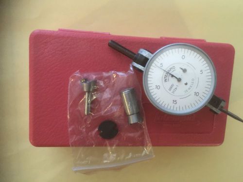 INTERAPID 312B-1 DIAL TEST INDICATOR .0005&#034; (GOOD  CONDITION).