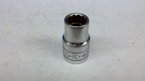 S-K 1/2&#034; Drive Standard 12 Point Socket 1/2&#034; 40216