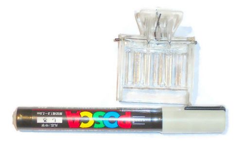 New beekeeper queen bee paint pen 2016 WHITE posca PC5M queen catch