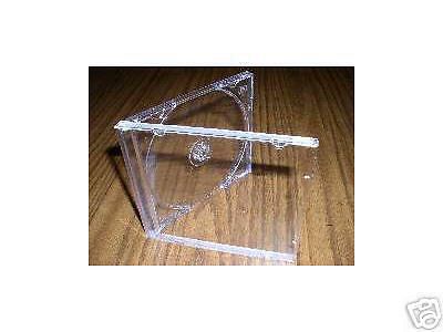 2000 STANDARD SINGLE CD JEWEL CASE W/ CLEAR TRAY KC04PK