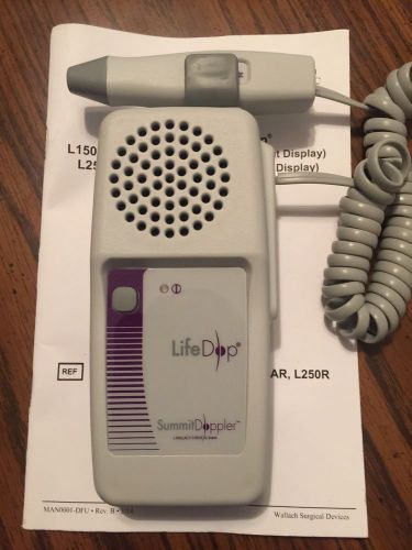 Summit Doppler LifeDop L150 W/ 8 MHz Vascular Probe