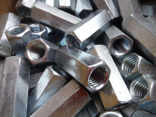 (400pcs) 1/2-13 X 1-3/4&#034; Hex Coupling Nut Zinc