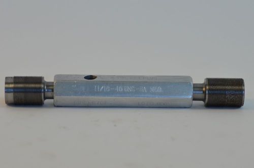 11/16- 40UNS- 3A WAFCO GOPD .6705  NO-GOPD .6680 GO &amp; NO-GO THREAD PLUG GAGE