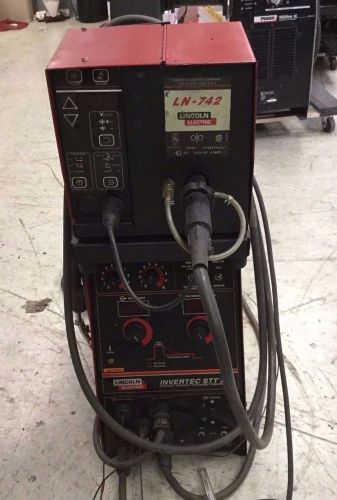 Lincoln stt-ii invertec stt ii advanced process welder - k1525-1 for sale