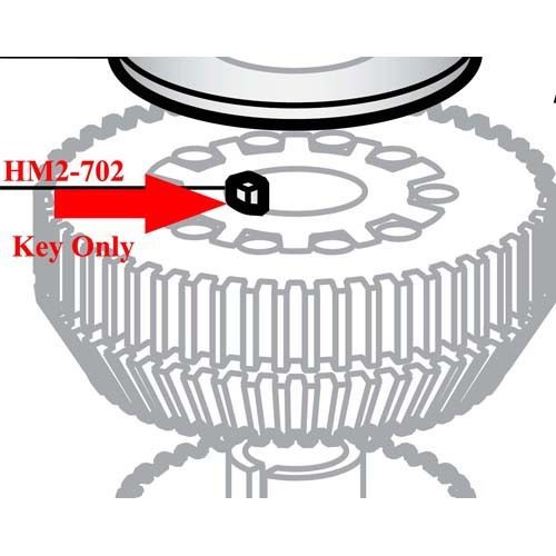 Key (Middle) For Hobart Mixer OEM # 109070-2 - Pack of 2
