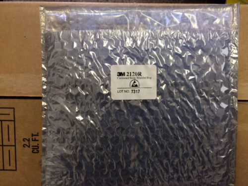 3m 2120r 7&#034; x 8&#034;  cushioned static sheilding bags - 1 case of 100 for sale
