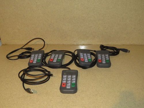 DEMO TELLER DEMO TELLER  CREDIT CARD  MACHINE PINPAD LOT OF FIVE