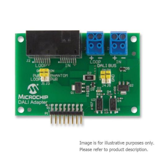 MICROCHIP AC160214-1 ADAPTOR BOARD, DALI INTERFACE, LIGHTING