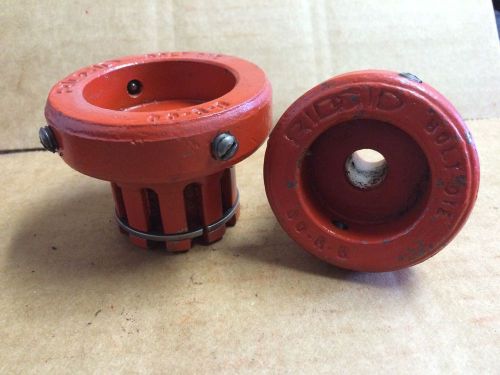 RIDGID 00-R-B Bolt Dies 3/4&#034; &amp; 1/2&#034; (129)