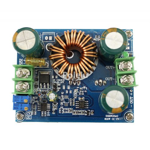 Dc-dc 600w boost converter 12-60v/9-16v to 12-80v cc cv voltage step-up module for sale