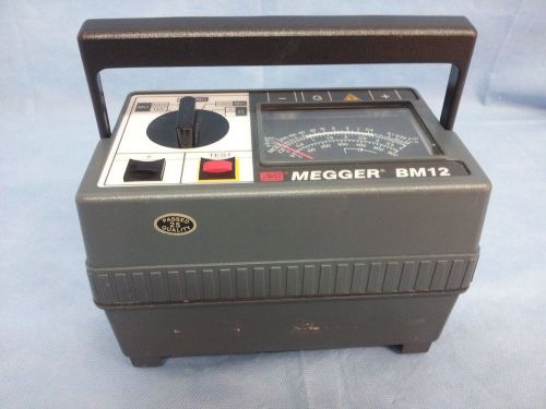 AVO Megger BM12 Insulation and Continuity Tester