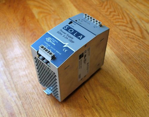 SOLA SDN5-24-100P 24Vdc 2Amp Power Supply