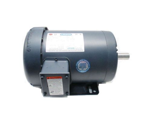 NEW LEESON G120014.00 C143T17FB20B 1HP 208-230/460VAC 1745RPM 143T MOTOR D511135