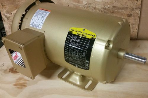 NEW 2 HP BALDOR ELECTRIC EM3558 Motor, 3-Ph, 2hp, 1755 RPM, 56, TEFC