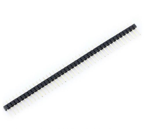 20PCS 2.54mm 40 Pin Male Single Row Pin Header Strip NEW