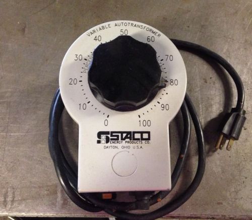 STACO ENERGY Model 2PN1010B Variable Autotransformer 120 V