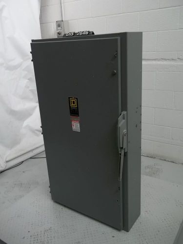 Square D 600 Volt 400 Amp Fused Disconnect (DIS2646)