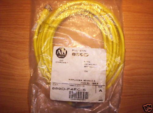 Allen-Bradley QD Cordset 4 Pin DC Micro Straight –NEW