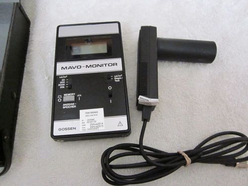 Gossen Mavo-Monitor Digital Illumination Level Meter ~ CRTs &amp; Luminous Surfaces