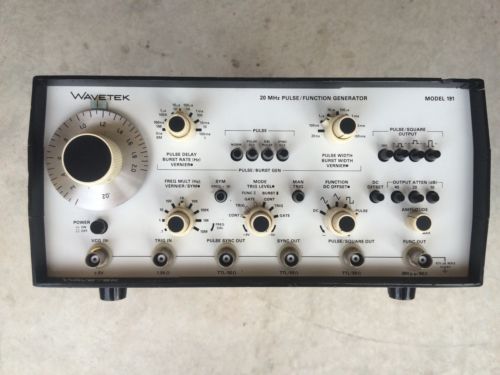 WAVETEK 191 20MHz Pulse/Function Generator