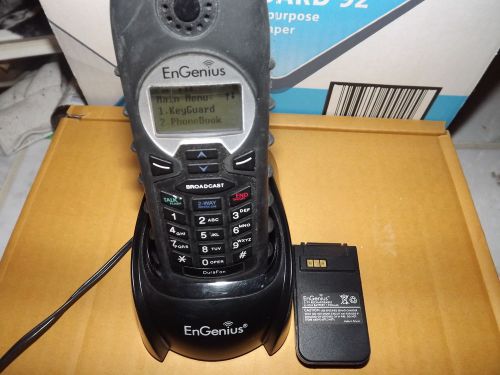 EnGenius DURAFON 1X- :  (1) HANDSET (1) CRADLES (1) BATTERY