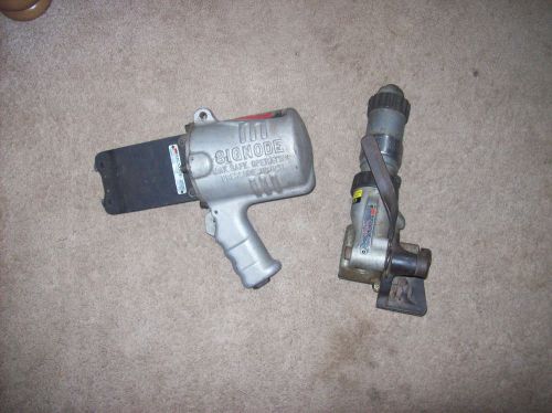 Pneumatic signode 1 1/4&#034;  bander and sealer / used for sale