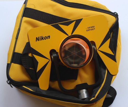 NEW Yellow NIKON TYPE SINGLE PRISM PRISMS FOR NIKON TOTAL STATION STATIONS