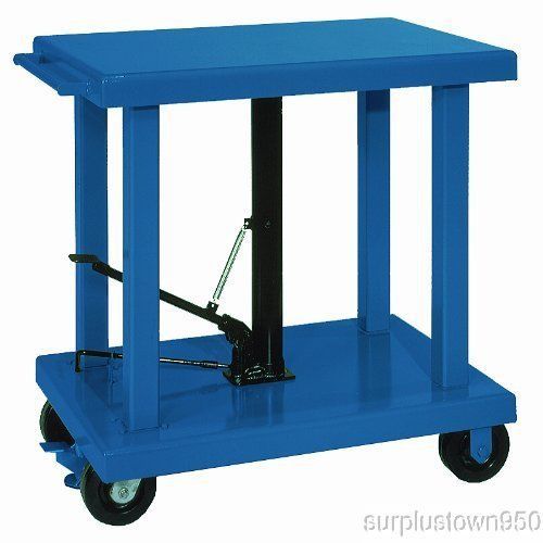 Wesco 260064 Steel Medium-Duty Lift Table, 2,000 LB Capacity (Local Pickup Only)