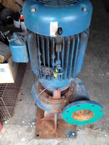 Used aurora pentair 15 hp centrifugal   pump 342a bf 6x6x9, for sale