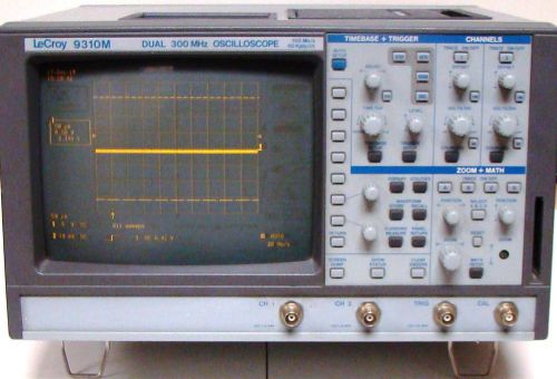 LeCroy 9310M Dual Digital Oscilloscope100MS/s 50kpts/ch 300MHz 2 channel