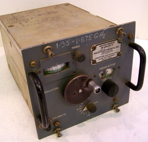 ADLER OSCILLATOR AMPLIFIER-CONVERTER AM-3203A/TRC-24 ORDER 15253-PP-63 Vtg