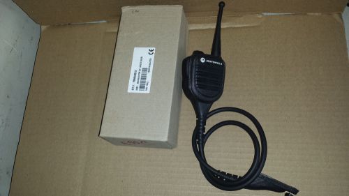 Motorola impres public safety microphone w 30&#034; cable model pmmn4061b oem for sale