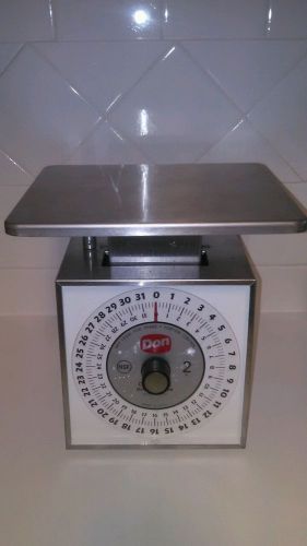 Edward Don &amp; Co NSF Portion Control Scale Model Premier 32 OZ CAP Measurements