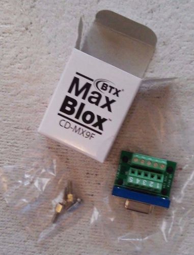 15 PIN SVGA Female Terminal Block Connector w/Screws Max Blox BTX CD-MX15F (New)