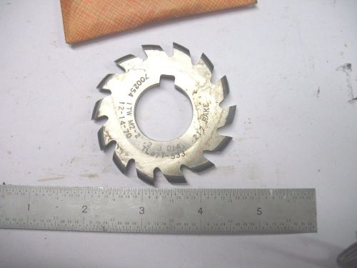 New american made itw 1/4 radius milling cutter 2-1/2 x 1/4 x 1&#034; hole for sale