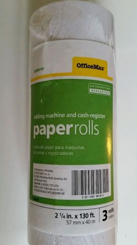 Adding Machine and Cash-register Paper Rolls. New.