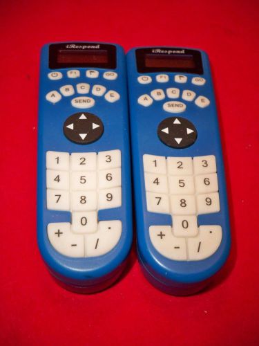 iRespond Lite L-LOT OF 2  LR102 Student Clicker