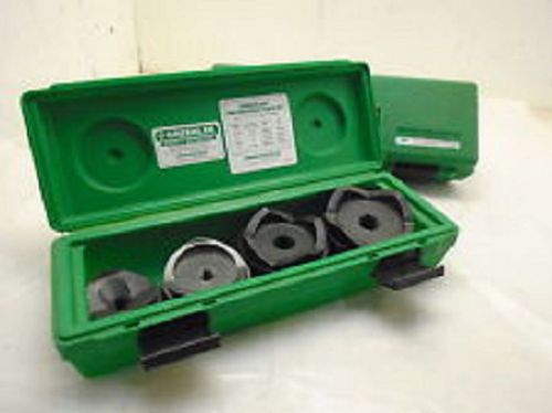 New greenlee 7304 punch and die set knockout 2-1/2 x 4 for sale