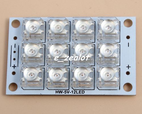 5V Red LED Panel Board 12 Piranha LED Perfect Energy Saving Panel Light