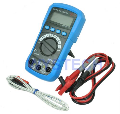 Digital Multimeter DMM ADM02 Measurement Autorange Max. Data Hold LCD Backlight