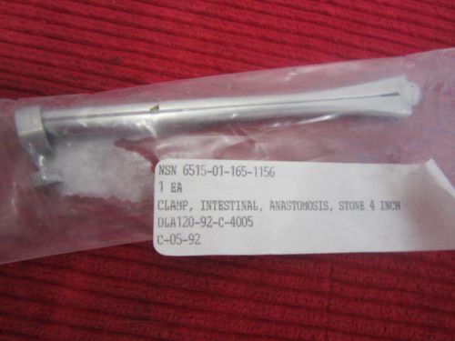 Solway Stone Anastomosis Intestinal Clamp 4in