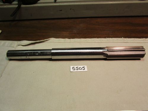 (#5505) Used 63/64 Inch Straight Shank Chucking Reamer