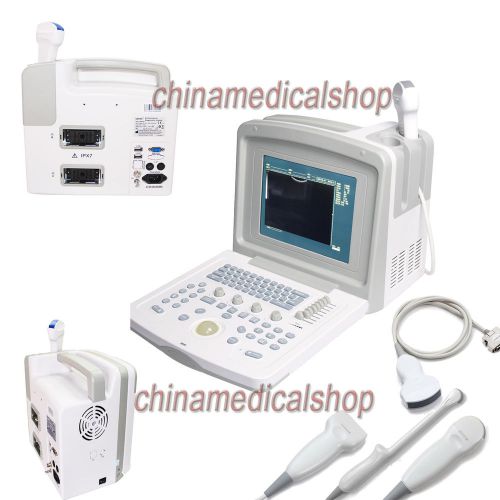 New ce&amp;fda certified portable digital ultrasound scanner machine three probes for sale