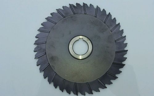Niagara, milling cutter,  3/16&#034; x 6&#034; x 1&#034; arbor, hss, staggered tooth #80760 for sale