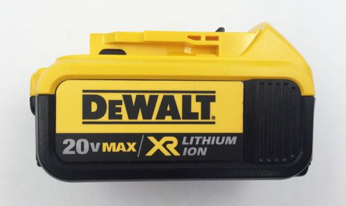 New dewalt 20v 4.0ah li-ion dcb204 rechargeable battery free shipping for sale