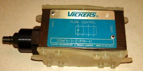 NEW VICKERS FLOW CONTROL DGMFN-3-Z-P1W-41